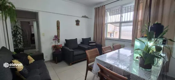 Apartamento com 2 Quartos à venda, 56m² no Aparecida, Santos