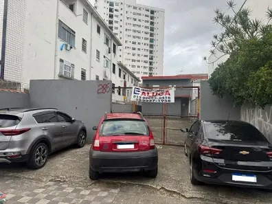 Lote/Terreno para alugar, 442m² no Macuco, Santos