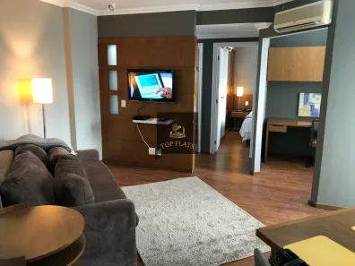 Flat com 2 Quartos para alugar, 54m² no Consolação, São Paulo