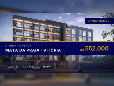 Apartamento com 1 Quarto à venda, 26m² no Mata da Praia, Vitória