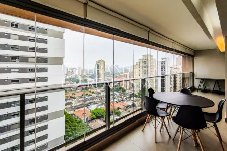 Apartamento com 1 Quarto para venda ou aluguel, 85m² no Brooklin Paulista, São Paulo