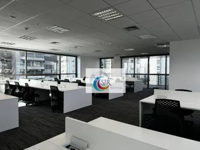 Sala Comercial para alugar, 261m² no Cidade Monções, São Paulo