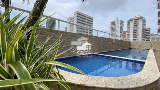 Apartamento com 2 Quartos à venda, 72m² no Guilhermina, Praia Grande