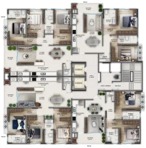 Apartamento com 2 Quartos à venda, 83m² no Andorinha, Itapema