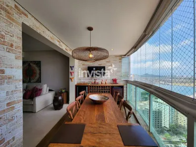 Apartamento com 2 Quartos à venda, 135m² no Ponta da Praia, Santos