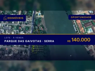 Lote/Terreno à venda, 361m² no Parque das Gaivotas, Serra