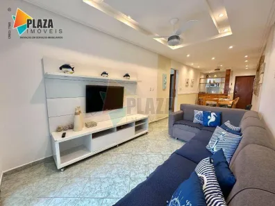 Apartamento com 3 Quartos para alugar, 110m² no Canto do Forte, Praia Grande