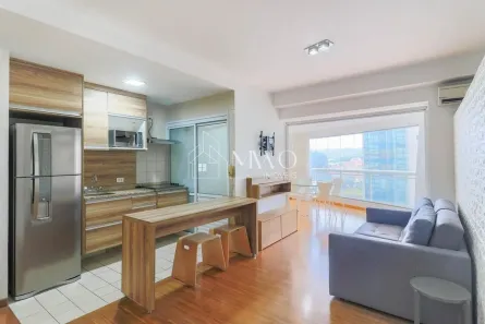 Apartamento com 1 Quarto à venda, 50m² no Cidade Monções, São Paulo
