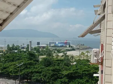 Apartamento com 2 Quartos para alugar, 56m² no José Menino, Santos