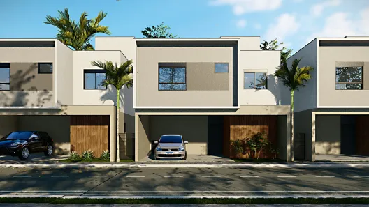 Casa de Condomínio com 3 Quartos à venda, 135m² no Jardim Atlântico, Goiânia