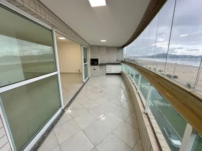Apartamento com 3 Quartos para alugar, 170m² no Aviação, Praia Grande