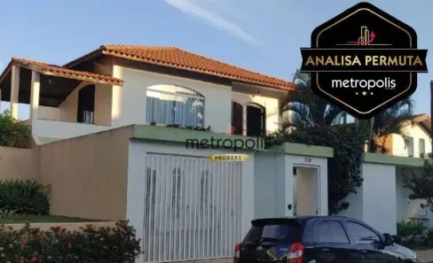 Sobrado com 4 Quartos à venda, 253m² no Jardim São Caetano, São Caetano do Sul