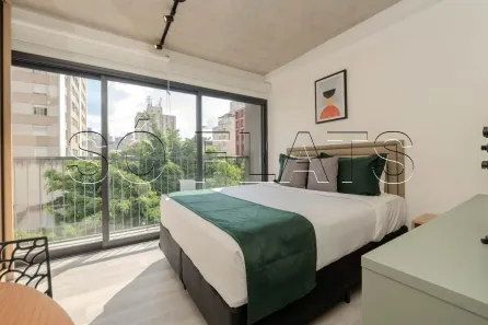 Flat com 1 Quarto para alugar, 25m² no Bela Vista, São Paulo