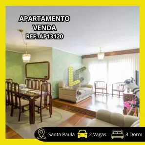 Apartamento com 3 Quartos à venda, 127m² no Santa Paula, São Caetano do Sul