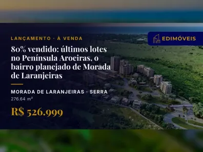 Lote/Terreno à venda, 276m² no Morada de Laranjeiras, Serra