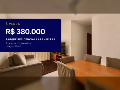 Apartamento com 2 Quartos à venda, 55m² no Parque Residencial Laranjeiras, Serra
