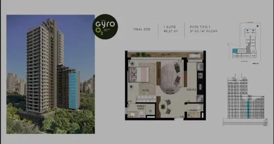 Apartamento com 1 Quarto à venda, 45m² no Serrinha, Goiânia