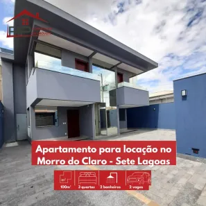 Apartamento com 3 Quartos para alugar, 100m² no Morro do Claro, Sete Lagoas