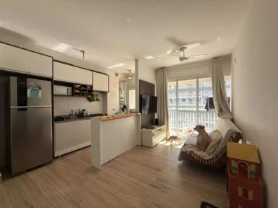 Apartamento com 1 Quarto à venda, 50m² no Vila Mathias, Santos