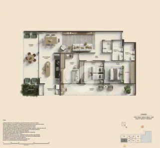 Apartamento com 3 Quartos à venda, 124m² no Icaraí, Niterói