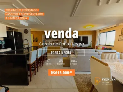Apartamento com 2 Quartos à venda, 98m² no Ponta Negra, Natal