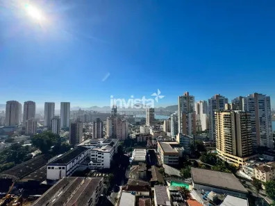 Apartamento com 1 Quarto para alugar, 55m² no Ponta da Praia, Santos