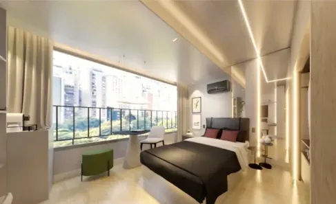 Apartamento com 1 Quarto à venda, 25m² no Brooklin Paulista, São Paulo