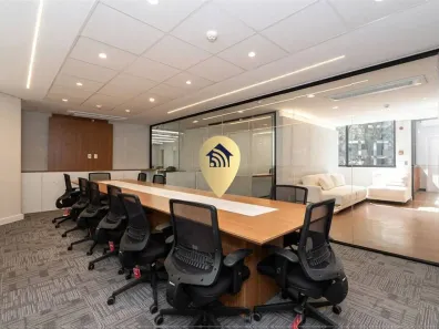 Sala Comercial para alugar, 203m² no Cidade Monções, São Paulo
