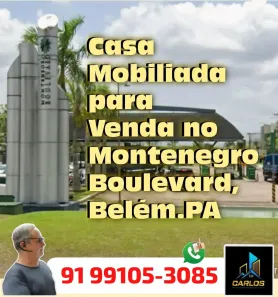 Casa de Condomínio com 5 Quartos à venda, 450m² no Parque Verde, Belém