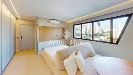 Flat com 1 Quarto para alugar, 49m² no Vila Olímpia, São Paulo