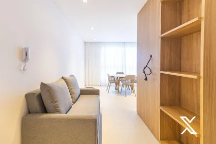 Apartamento com 1 Quarto para alugar, 46m² no Centro, Blumenau