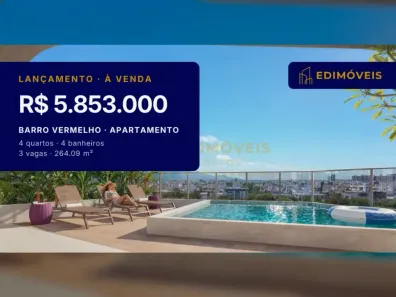 Apartamento com 4 Quartos à venda, 264m² no Barro Vermelho, Vitória
