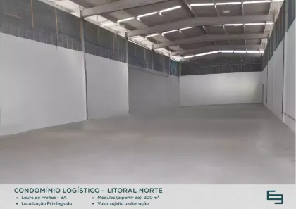 Galpão/Depósito/Armazém para alugar, 1576m² no Caixa D'Água, Lauro de Freitas