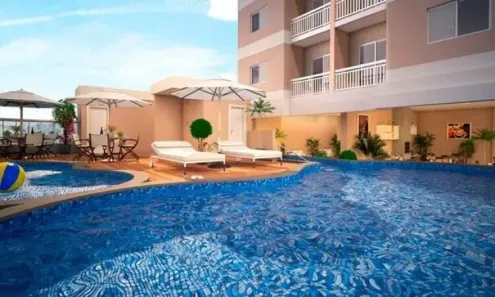 Apartamento com 2 Quartos à venda, 46m² no Parque São Vicente, São Vicente