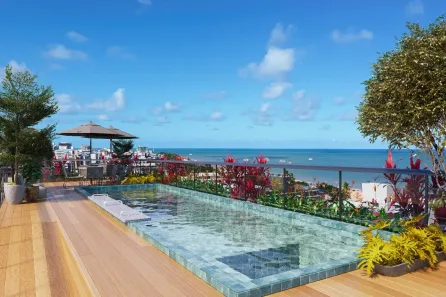 Flat com 1 Quarto à venda, 22m² no Cabo Branco, João Pessoa