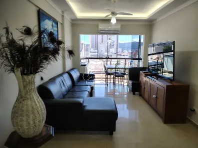 Apartamento com 3 Quartos à venda, 130m² no Loteamento João Batista Julião, Guarujá