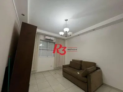 Apartamento com 1 Quarto para alugar, 40m² no Ponta da Praia, Santos
