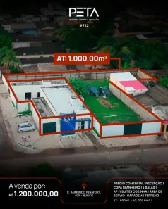 Ponto Comercial à venda, 201m² no Buritis, Boa Vista