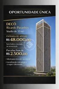 Apartamento com 1 Quarto à venda, 33m² no Setor Marista, Goiânia