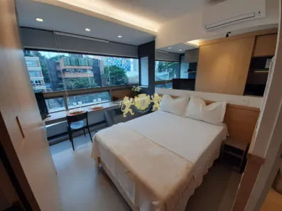 Flat com 1 Quarto para alugar, 20m² no Pinheiros, São Paulo