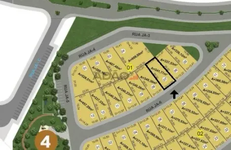 Lote/Terreno à venda, 341m² no Loteamento Portal do Sol II, Goiânia
