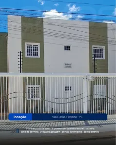 Apartamento com 2 Quartos para alugar, 10m² no Vila Eulália, Petrolina