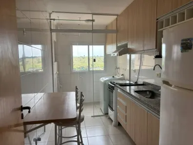 Apartamento com 2 Quartos para alugar, 65m² no Residencial Dalla Rosa, Taubaté