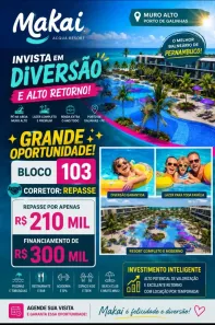 Flat com 1 Quarto à venda, 29m² no Ipojuca, Ipojuca