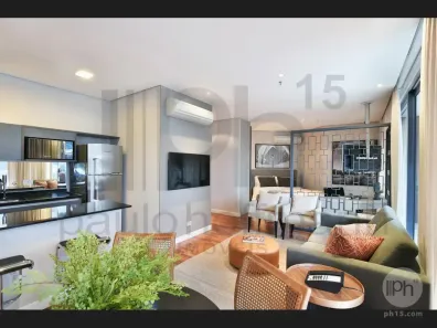 Apartamento com 1 Quarto para venda ou aluguel, 65m² no Vila Olímpia, São Paulo