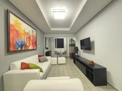 Apartamento com 3 Quartos para alugar, 114m² no Ponta Verde, Maceió