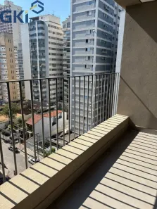 Apartamento com 1 Quarto para alugar, 30m² no Cerqueira César, São Paulo