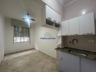 Apartamento com 1 Quarto para alugar, 40m² no Boqueirão, Santos
