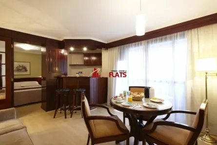 Apartamento com 1 Quarto para alugar, 40m² no Higienópolis, São Paulo