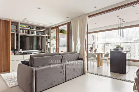 Apartamento com 2 Quartos para alugar, 110m² no Brooklin Novo, São Paulo